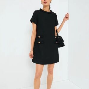 Tuckernuck Black Jackie Tweed Dress